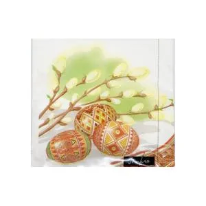 Салфетки Писанки, 33х33 см, 20 шт, Марго, 0126841, Салфетки