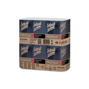 Салфетки целлюлоз  SELPAK PRO Premium 2-х шар 250 шт белый sp.32320, Салфетки