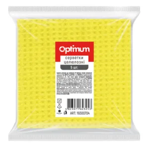 Салфетки PRO SERVICE для уборки влагопоглощающие целлюлозные 15,5х15,5см 5 шт/уп OPTIMUM 40 шт/ящ pr.19300704, Тряпки