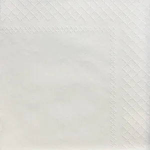 Серветки паперові Papero 1/4 2ш 330х330 мм 200 л білі NL542 8 51873, Паперові одноразові серветки - фото 1
