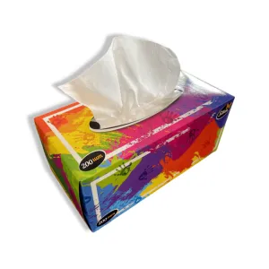 Салфетки бумажные в коробке ТМ Silken XXL 2слой 200шт 12 51171, Салфетки