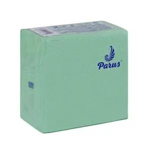 Салфетки Parus столовые бумажные 33х33 см 100 шт в п/п упаковке белые NP301, Бумажные одноразовые салфетки - фото 1