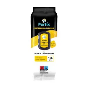 Салфетки влажные Purfix хозяйственные Yellow 156шт san.92094, Тряпки