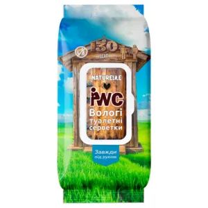 Салфетки влажные NATURELLE туалетные 130шт san.91264, Влажные салфетки
