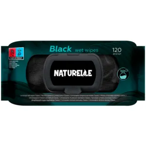 Салфетки влажные NATURELLE универсальные черные Classic 120шт san.91417, Влажные салфетки