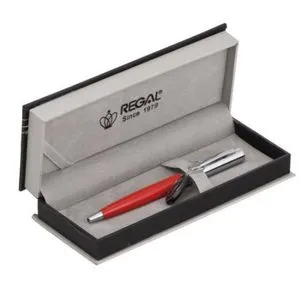 Кулькова ручка в подарунковому футлярі Р червоний R2456205.P.B Regal