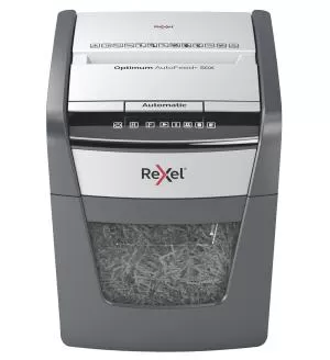 Уничтожитель документов Rexel Optimum AutoFeed+ 50X 2020050XEU 50л|6л 4x28 мм 20литр - Фото 6