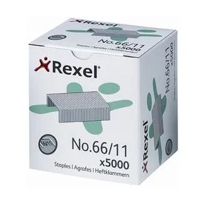 Скобы REXEL NO.66/11 STAPLES (5000шт/уп.) арт.06070