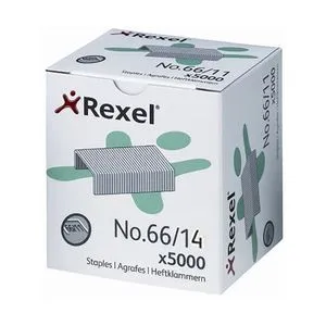 Скобы REXEL NO.66/14 STAPLES (5000шт/уп.) арт.06075