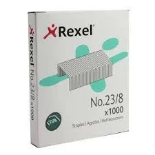 Скобы для степлеров Gladiator Apollo №23/8 Rexel 2101054