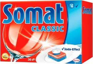 Таблетки для посудомоечных машин, 36шт, SOMAT classic 0148989