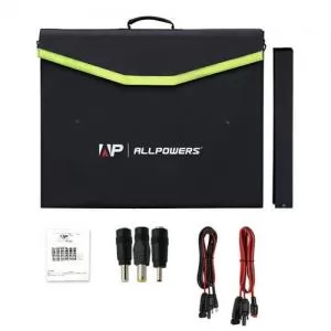 Солнечная панель ALLPOWERS AP-SP18V100W (027-BLA) - Фото 4