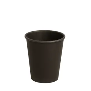 Стакан бумажный 175 мл Total BLACK 50 шт/уп CUP175BL, Одноразовые стаканы