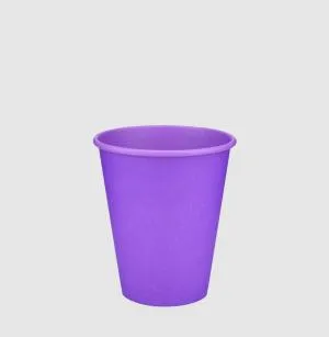 Стакан Buroclean бумажный 175мл LAVANDA CUP 50штук 1080049, Одноразовые стаканы