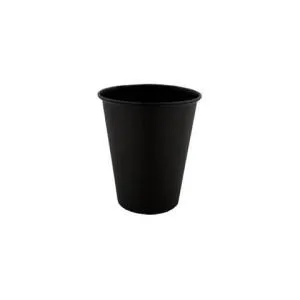 Стакан бумажный 250 мл Total BLACK 50 шт/уп CUP250BL, Одноразовые стаканы
