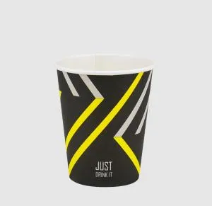 Стакан Buroclean бумажный 270мл Just Drink 50штук 1080059, Одноразовые стаканы