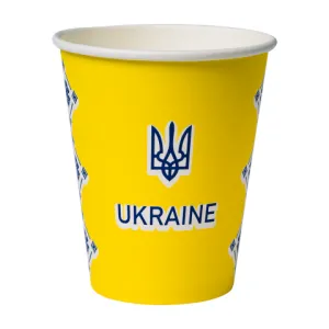 Стакан бумажный PATRIOT объем 250 мл 50шт CUP250PAT, Одноразовые стаканы - фото 1