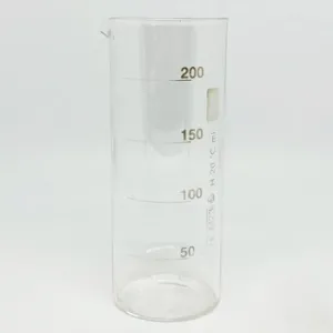 Стакан стеклянный мерный 200мл 0113550, Мерная посуда