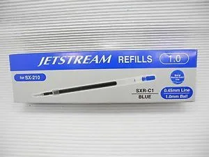 Стрижень для ролера uni-ball JETSTREAM 1.0 мм синій Uni SXR-C1.Blue - Фото 2