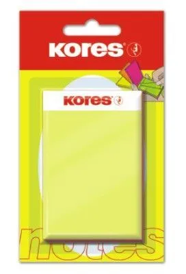 Стікери 50х75 5 кольорів 125л Kores K48505