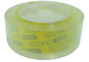 Лента клейкая Economix канцелярская 12 мм x 30 м прозрачная E40820, Скотч - фото 1