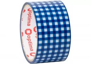 Лента клейкая упаковочная 48мм*20 м Tartan Optima O45362 синяя