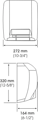 Сушарка для рук MEDIFLOW M-03A - Фото 1