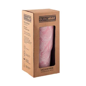 Термокружка Buromax LINEA 560 мл пудровая BM.00112-57, Термокружки - фото 1