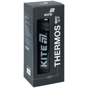 Термос Kite 1200 мл нержавіюча сталь K25-1225, Термоси - фото 3