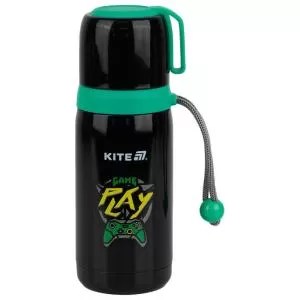 Термос 350 мл Kite Cyber K25-301-1 чорний