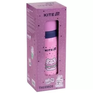 Термос 350 мл Feel Good Kite K25-301-2 розовый - Фото 1