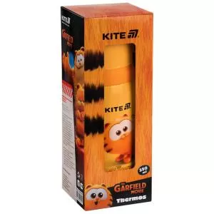 Термос Kite Garfield 350 мл GF25-301 оранжевый - Фото 1