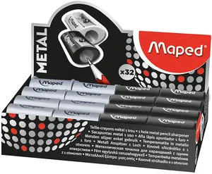 Точилка без контейнера SATELLITE 1 отд дисплей Maped MP.534019 ассорти - Фото 4