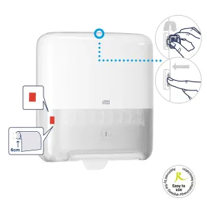 Держатель Tork автоматический пластиковый 551000, Держатели для полотенец (Диспенсеры) - фото 13