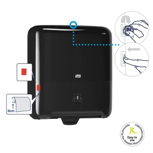 Держатель Tork автоматический пластиковый 551000, Держатели для полотенец (Диспенсеры) - фото 4