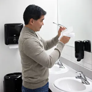 Держатель Tork автоматический пластиковый 551000, Держатели для полотенец (Диспенсеры) - фото 5