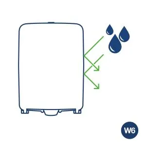 Держатель Tork автоматический для полотенец в рулонах для зон с повышенной влажностью 651420, Держатели для полотенец (Диспенсеры) - фото 7