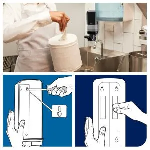 Дозатор Tork для жидкого мыла и дезинфектора с локтевым приводом 1 литр 564100, Дозаторы (диспенсеры) для жидкого мыла - фото 6