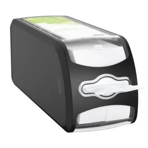 Диспенсер для серветок Tork чорний розмір 141х113х170мм вміщує 324 серветки 272901, Тримачі для серветок - фото 7