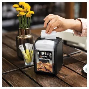 Диспенсер настільний для серветок Tork чорний розмір 141х113х170мм Вміщує 168 серветок 272900, Тримачі для серветок - фото 8