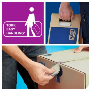 Салфетки Tork Fit для диспенсеров 720 шт 2 слоя 21,3х16,5 см крафт 12830, Бумажные одноразовые салфетки - фото 7