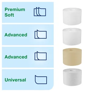 Держатель Tork OptiServe на 2 рулона для туалетной бумаги 558041, Держатели туалетной бумаги - фото 9