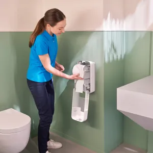 Держатель Tork OptiServe на 2 рулона для туалетной бумаги 558041, Держатели туалетной бумаги - фото 4