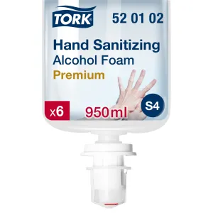 Пенное средство Tork для дезинфекции рук на основе спирта 950мл 520102, Антисептик