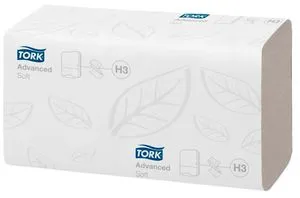 Полотенца Advanced, 2 слоя, 200 шт, 23х23 см, Tork, 290184