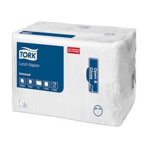 Салфетки белые Tork Universal 509300 1 слой 32х32 см 500 шт