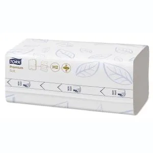 Серветки Tork Xpress вузькопанельні 225 листів 2 шари супер м'які 100889, Серветки