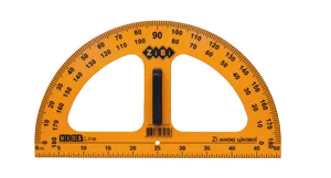 Транспортир TEACHER для школьный доски 50 см ZiBi ZB.5659 желтый