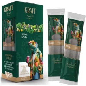 Травяной чай GRAFF 30 г 2 г 15 кадди пакет Sunny spices gr.12201, Травяной