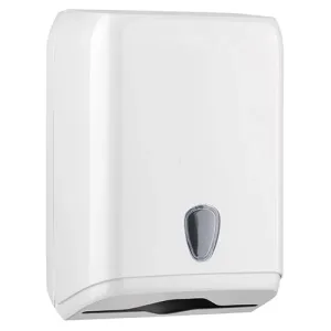 Держатель бумажных полотенец Atma на 2 пачки С или V-складка белый пластик A59201, Держатели для полотенец